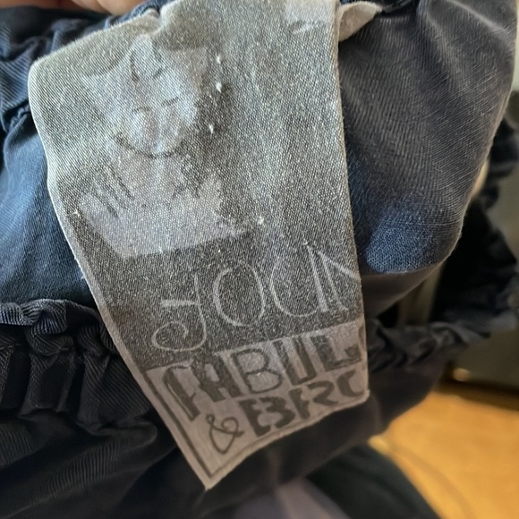 Blue Strapless Jumpsuit Drawstring Waist Casual‎ Comfy One Piece NWT - Picture 4 of 7